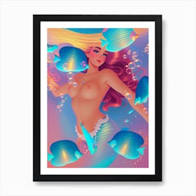 Mermaid 18 Art Print