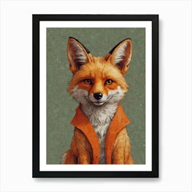 Foxy! 1 Art Print