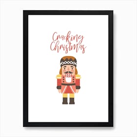 Cracking Christmas Art Print