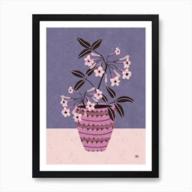 Little Pink Flowers Art Print
