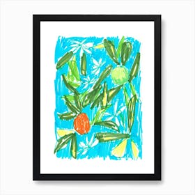 Orange Blossom Art Print