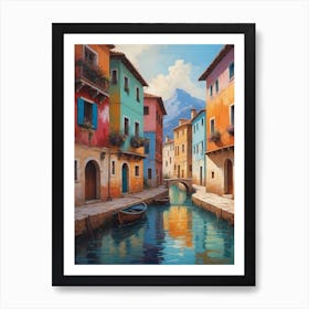 Canals Of Venice 2 Art Print