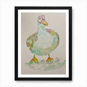 Duck Art Print
