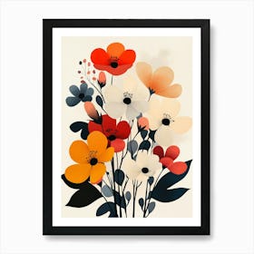 Flowers In A Vase 70 Art Print