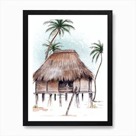 Caribbean Art Print