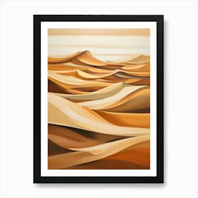 Desert Landscape 19 Art Print