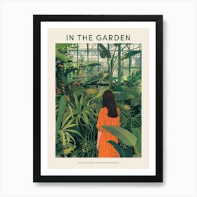 In The Garden Poster Royal Botanic Garden Edinburgh United Kingdom 9 Art Print