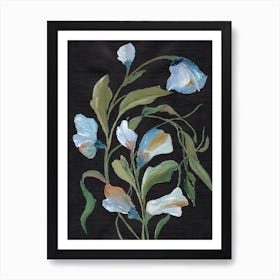 Blue Blossom Art Print