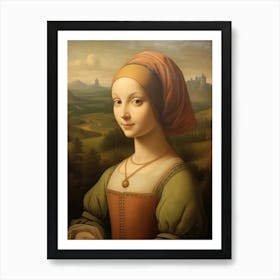 Young Lady Art Print