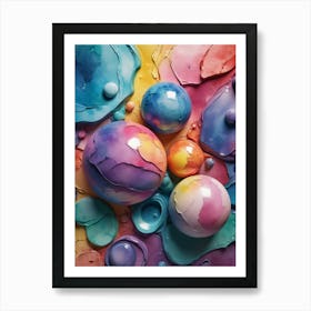 Easter Eggs 2 Art Print