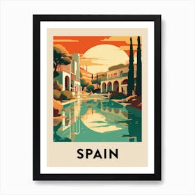 Vintage Travel Poster Spain 5 Art Print