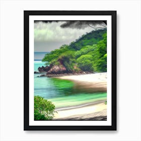 Koh Lanta Thailand Soft Colours Tropical Destination Art Print