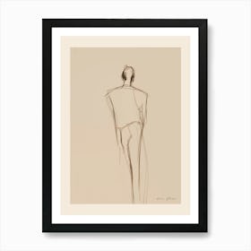 Man In A Suit Art Print