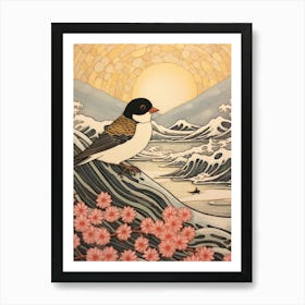 Bird Illustration Swallow 2 Art Print