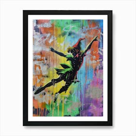 Pop art Peter Pan Graffiti Art Print