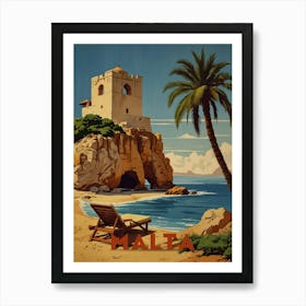 Vintage Travel Art 07 Art Print