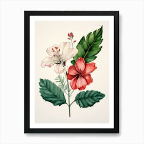 Hibiscus 28 Art Print