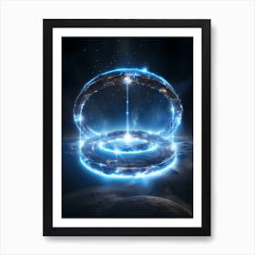 Ring Of Light Art Print