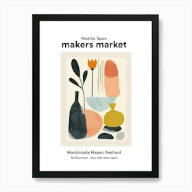 Madrid, Spain Handmade Haven Festival 3 Art Print