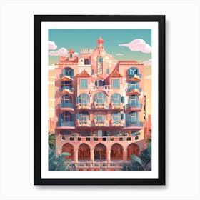 The Casa Batlló Barcelona Spain Art Print