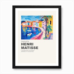 Museum Poster Inspired By Henri Matisse 4 Art Print