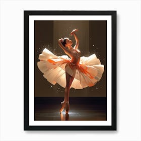 Ballerina 5 Art Print