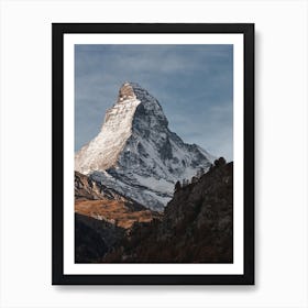 European Peaks Art Print