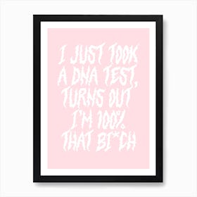 DNA Test Affiche