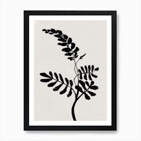 Mono Flower 2 Art Print