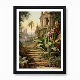 Lily Victorian Style 1 Art Print