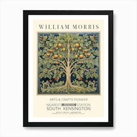 William Morris Print Poster Tree Of Life Art Print