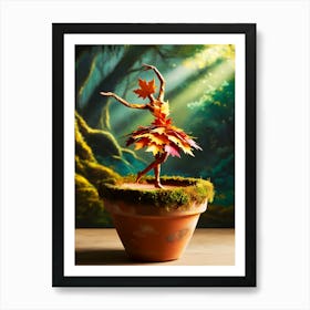 Autumn Dancer Art Print