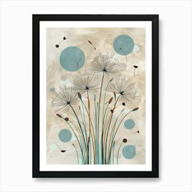 A Gentle Reminder: Dandelion Seeds as a Symbol of Hope and Renewal 1 Art Print