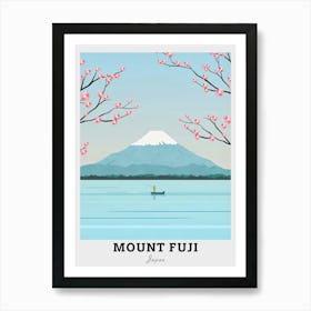 Mount Fuji Travel 1 Art Print