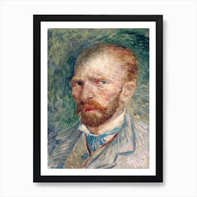 Self Portrait (1889), Vincent Van Gogh Art Print