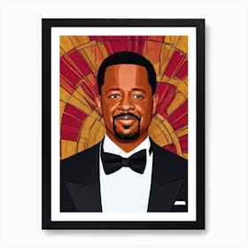 Martin Lawrence Illustration Movies Art Print