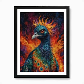 Peacock 13 Art Print