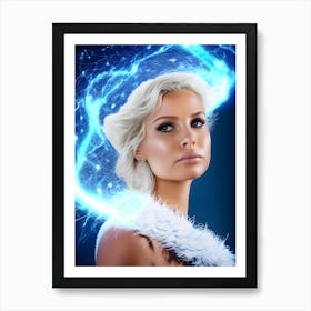 Ice Queen Art Print