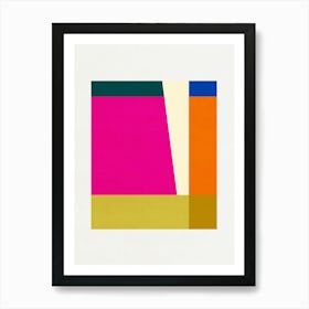 Abstract Shapes - 01 Art Print