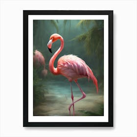 Flamingo Art Print