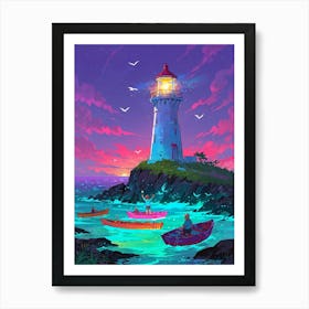 Lighthouse 6 Art Print