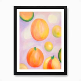 Melon Painting Fruit Art Print