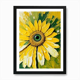 Sunflower Painting Art Print