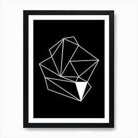 Shine Bright Black Art Print