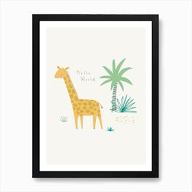 Hello World Art Print