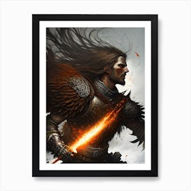 Lord Of The Rings 3 Art Print