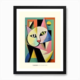 Cubism Cats Collection Picasso  Inspired Art Print