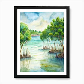 Mangrove Forest 1 Art Print