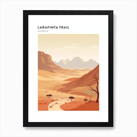 Larapinta Trail Australia 1 Hiking Trail Landscape Poster Art Print