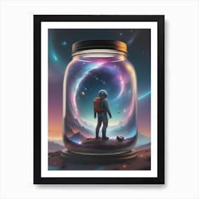 Jar Of Space Art Print